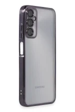 Newface Samsung Galaxy A05S Kılıf Razer Lensli Silikon - Mor - Görsel 2