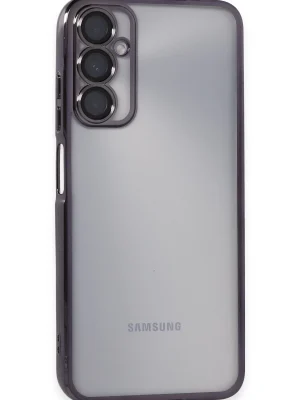 Newface Samsung Galaxy A05S Kılıf Razer Lensli Silikon - Mor