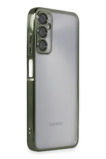 Newface Samsung Galaxy A05S Kılıf Razer Lensli Silikon - Yeşil - Görsel 2