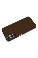 Newface Samsung Galaxy A05S Kılıf Taft Kapak - Kahverengi - Görsel 2