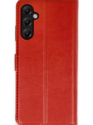 Newface Samsung Galaxy A05S Kılıf Trend S Plus Kapaklı Kılıf - Kırmızı