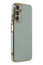 Newface Samsung Galaxy A05S Kılıf Volet Silikon - Açık Yeşil - Görsel 2