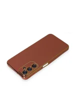 Newface Samsung Galaxy A05S Kılıf Volet Silikon - Kırmızı - Görsel 3