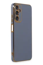 Newface Samsung Galaxy A05S Kılıf Volet Silikon - Mavi - Görsel 2