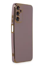 Newface Samsung Galaxy A05S Kılıf Volet Silikon - Mor - Görsel 2