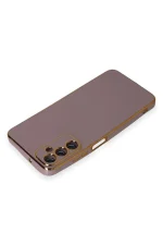 Newface Samsung Galaxy A05S Kılıf Volet Silikon - Mor - Görsel 3