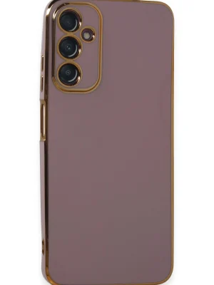 Newface Samsung Galaxy A05S Kılıf Volet Silikon - Mor