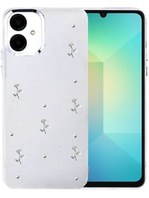 Newface Samsung Galaxy A06 Fiyonk Desenli Kapak - Desen 2