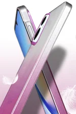 Newface Samsung Galaxy A06 Glossy Kapak - Mor - Görsel 3