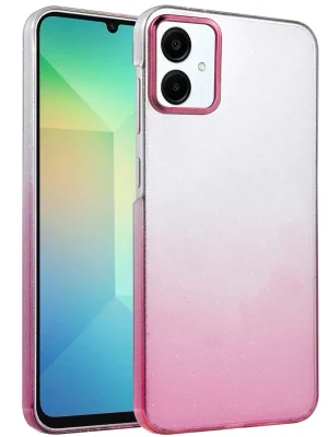 Newface Samsung Galaxy A06 Glossy Kapak - Pembe