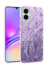 Newface Samsung Galaxy A06 Kılıf Blade Aynalı Desenli Kapak - Desen 2