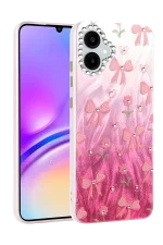 Newface Samsung Galaxy A06 Kılıf Blade Aynalı Desenli Kapak - Desen 3