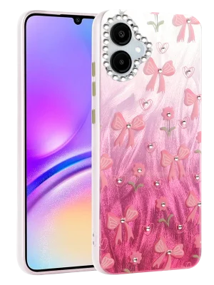 Newface Samsung Galaxy A06 Kılıf Blade Aynalı Desenli Kapak - Desen 3