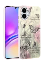 Newface Samsung Galaxy A06 Kılıf Blade Aynalı Desenli Kapak - Desen 6