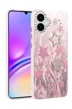 Newface Samsung Galaxy A06 Kılıf Blade Aynalı Desenli Kapak - Desen 7