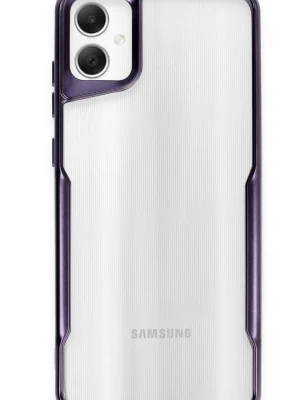 Newface Samsung Galaxy A06 Kılıf Boyi Silikon Kapak - Derin Mor