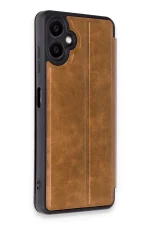 Newface Samsung Galaxy A06 Kılıf Flip Cover - Taba - Görsel 2