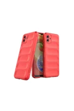 Newface Samsung Galaxy A06 Kılıf Optimum Silikon - Kırmızı - Görsel 2