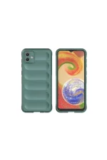 Newface Samsung Galaxy A06 Kılıf Optimum Silikon - Koyu Yeşil - Görsel 3