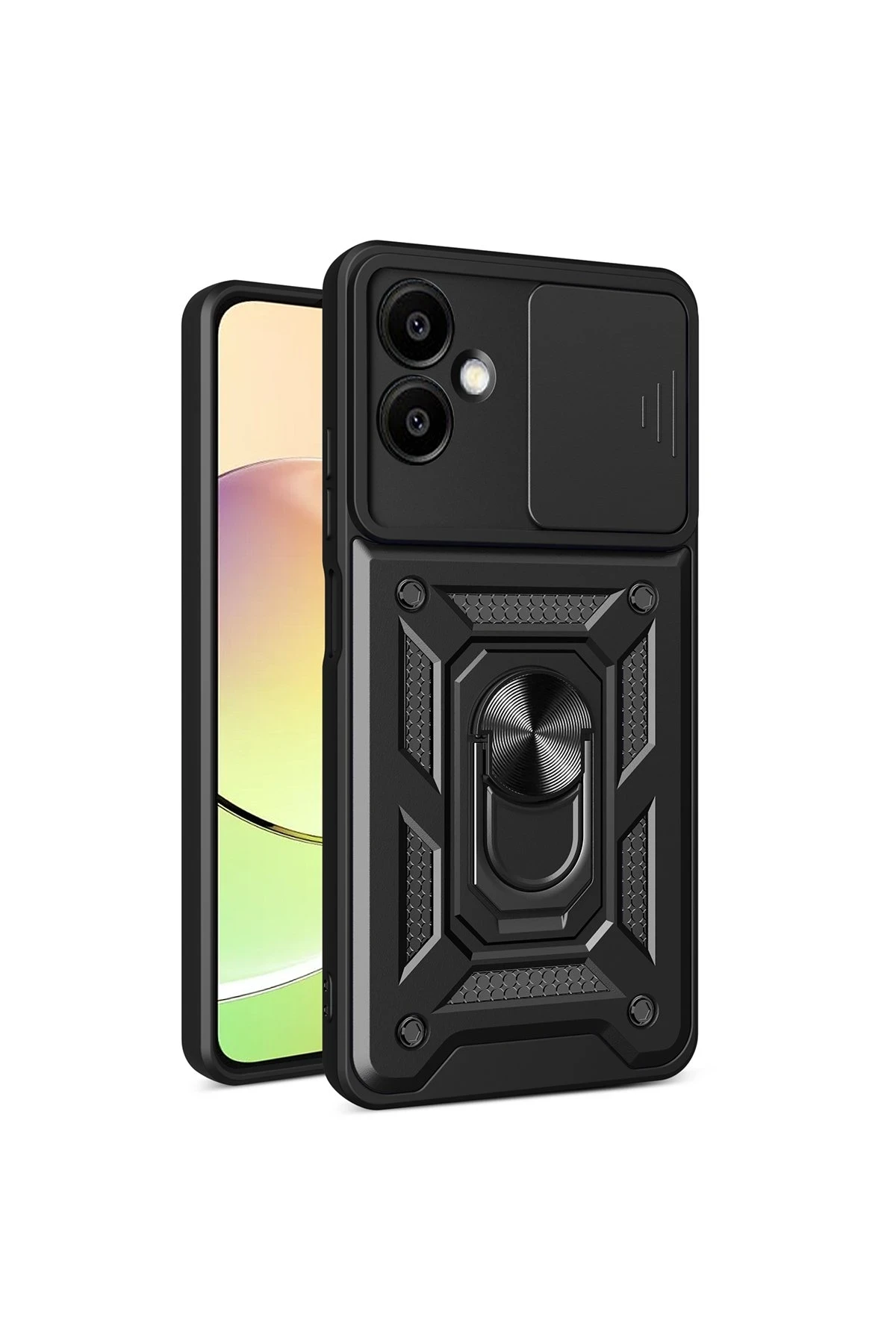 newface-samsung-galaxy-a06-kilif-pars-lens-yuzuklu-silikon-siyah-default.webp Newface Samsung Galaxy A06 Kılıf Pars Lens Yüzüklü Silikon - Siyah - Görsel 1