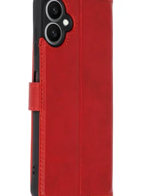 Newface Samsung Galaxy A06 Kılıf Trend S Plus Kapaklı Kılıf - Kırmızı