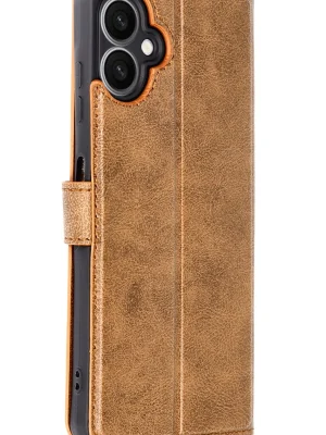 Newface Samsung Galaxy A06 Kılıf Trend S Plus Kapaklı Kılıf - Taba