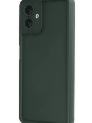 Newface Samsung Galaxy A06 Kılıf Viera Silikon - Koyu Yeşil