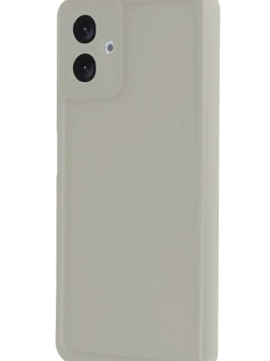 Newface Samsung Galaxy A06 Kılıf Viera Silikon - Krem