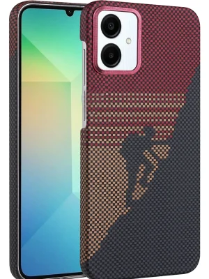 Newface Samsung Galaxy A06 Vega Magsafe Kapak - Kırmızı