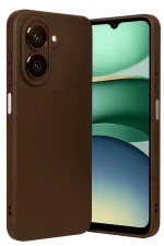 Newface Samsung Galaxy A07 Auto Focus Karbon Kapak - Kahverengi