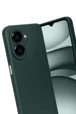 Newface Samsung Galaxy A07 Auto Focus Karbon Kapak - Koyu Yeşil - Görsel 3