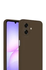 Newface Samsung Galaxy A07 First Silikon - Kahverengi - Görsel 2