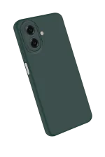 Newface Samsung Galaxy A07 First Silikon - Koyu Yeşil - Görsel 2