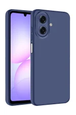 Newface Samsung Galaxy A07 First Silikon - Lacivert