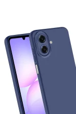 Newface Samsung Galaxy A07 First Silikon - Lacivert - Görsel 3