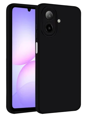 Newface Samsung Galaxy A07 First Silikon - Siyah