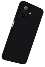 Newface Samsung Galaxy A07 Nano içi Kadife Silikon - Siyah - Görsel 5