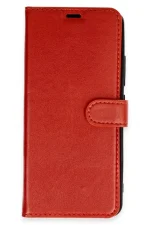 Newface Samsung Galaxy A07 Trend S Plus Kapaklı Kılıf - Kırmızı - Görsel 2