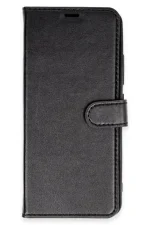 Newface Samsung Galaxy A07 Trend S Plus Kapaklı Kılıf - Siyah - Görsel 2