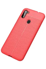 Newface Samsung Galaxy A11 Kılıf Auto Focus Kapak - Kırmızı - Görsel 2