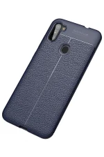 Newface Samsung Galaxy A11 Kılıf Auto Focus Kapak - Lacivert - Görsel 2