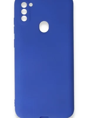 Newface Samsung Galaxy A11 Kılıf First Silikon - Lacivert