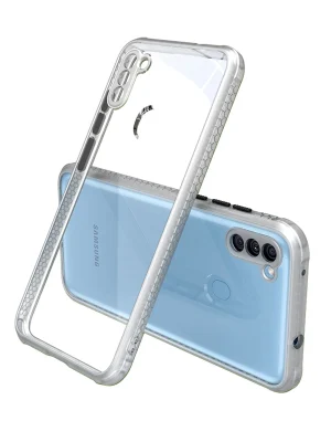 Newface Samsung Galaxy A11 Kılıf Miami Şeffaf Silikon - Şeffaf