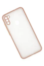 Newface Samsung Galaxy A11 Kılıf Montreal Silikon Kapak - Pembe - Görsel 2