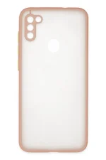 Newface Samsung Galaxy A11 Kılıf Montreal Silikon Kapak - Pembe