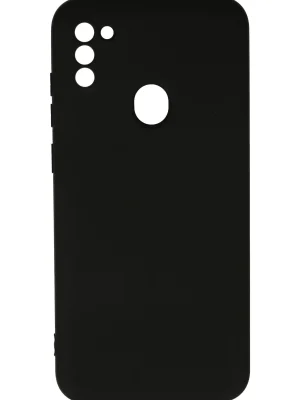 Newface Samsung Galaxy A11 Kılıf Nano içi Kadife Silikon - Siyah