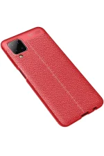 Newface Samsung Galaxy A12 Kılıf Auto Focus Kapak - Kırmızı - Görsel 2