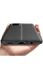 Newface Samsung Galaxy A12 Kılıf Auto Focus Kapak - Kırmızı - Görsel 6