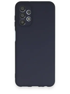 Newface Samsung Galaxy A13 4G Kılıf First Silikon - Lacivert