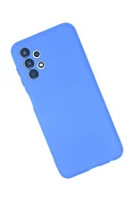 Newface Samsung Galaxy A13 4G Kılıf First Silikon - Mavi - Görsel 2